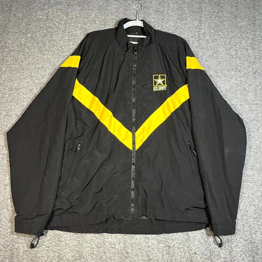 Army Physical Fitness Uniform Windbreaker Jacket (APFU) Unisex Size Large Reg